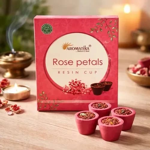 Carbón Cup Aromatika x 12 - Carbon Cup Aromatika Petalos de Rosa