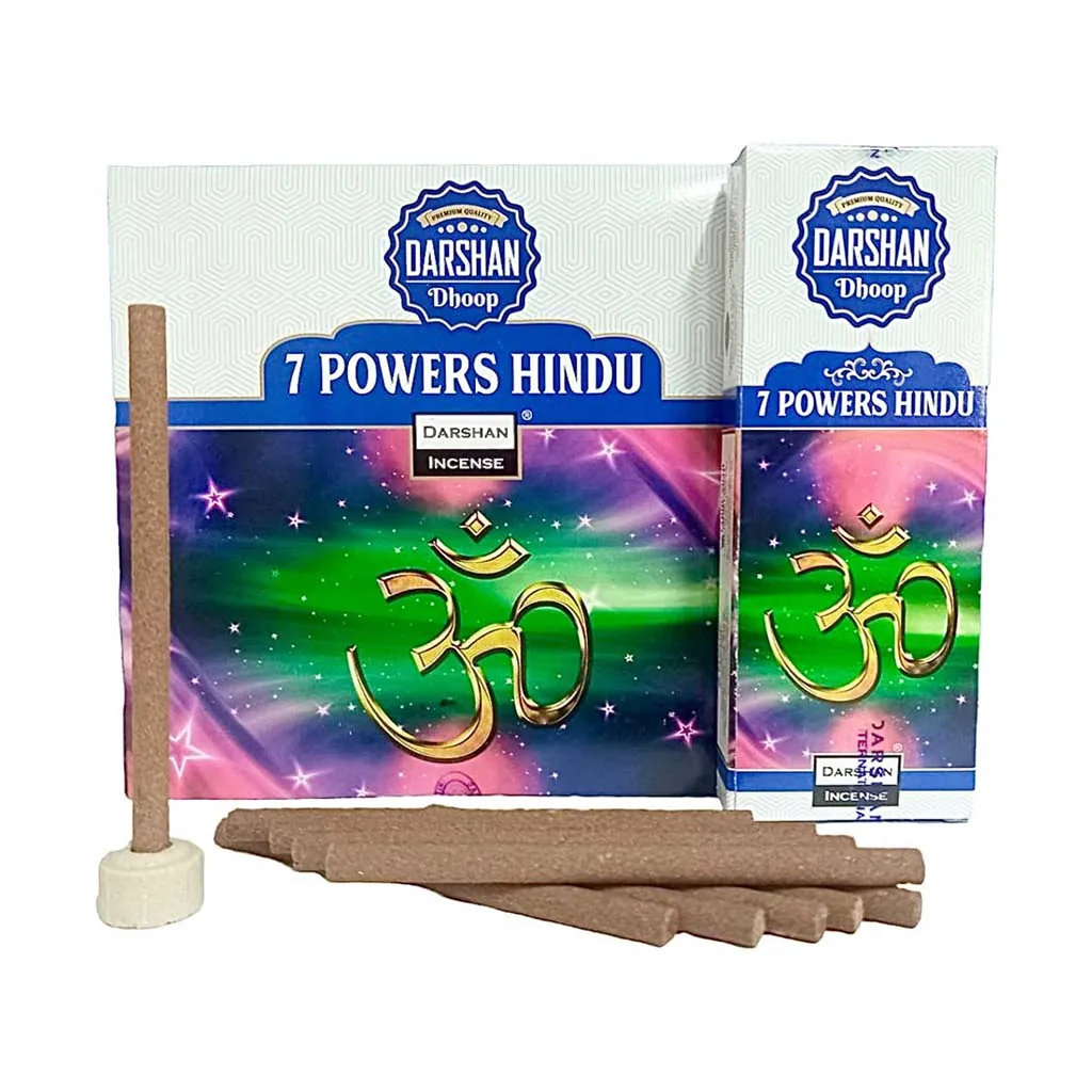 Darshan Dhoop - Sahumerios 7 Poderes Hindú