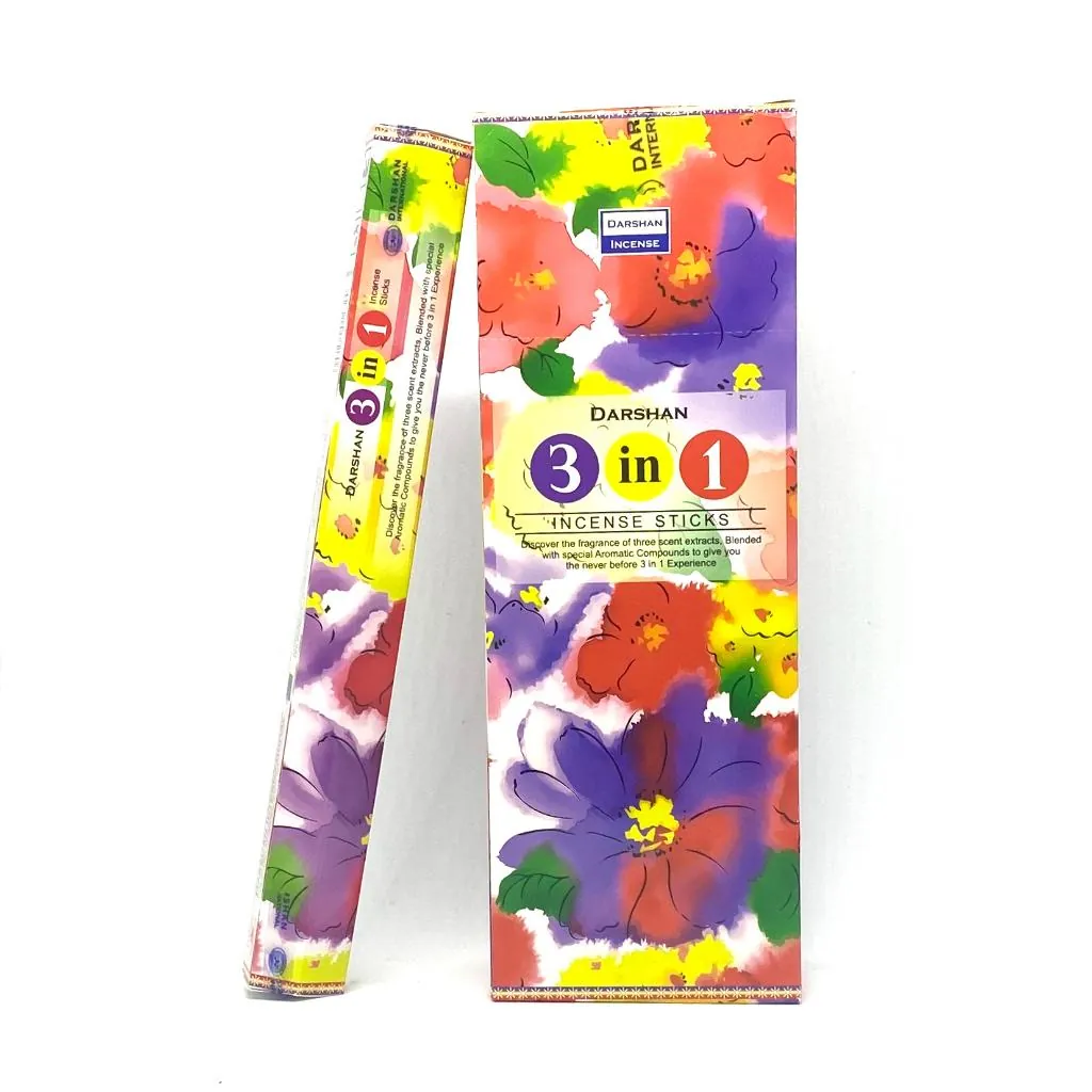 Darshan Hexagonal - Sahumerio Hexa Darshan 3 EN 1