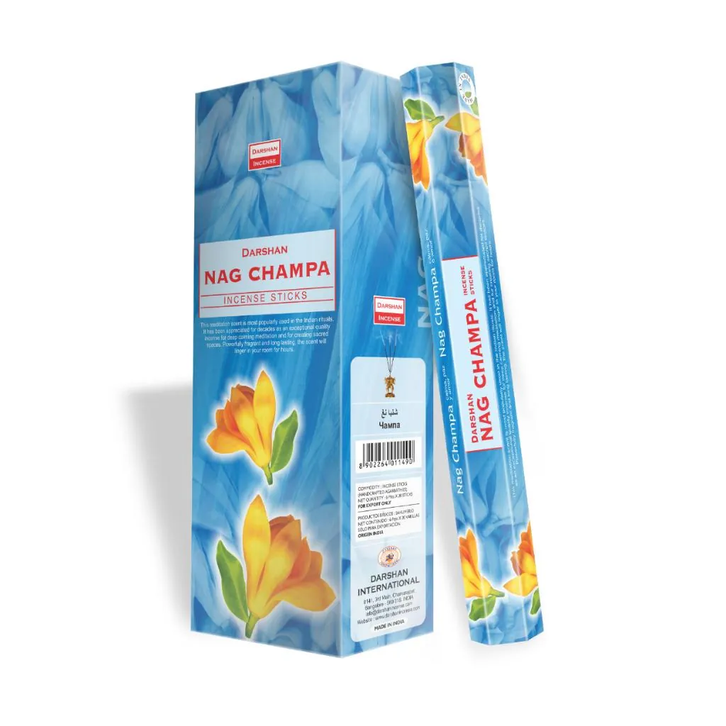 Darshan Hexagonal - Sahumerio Hexa Darshan Nag Champa
