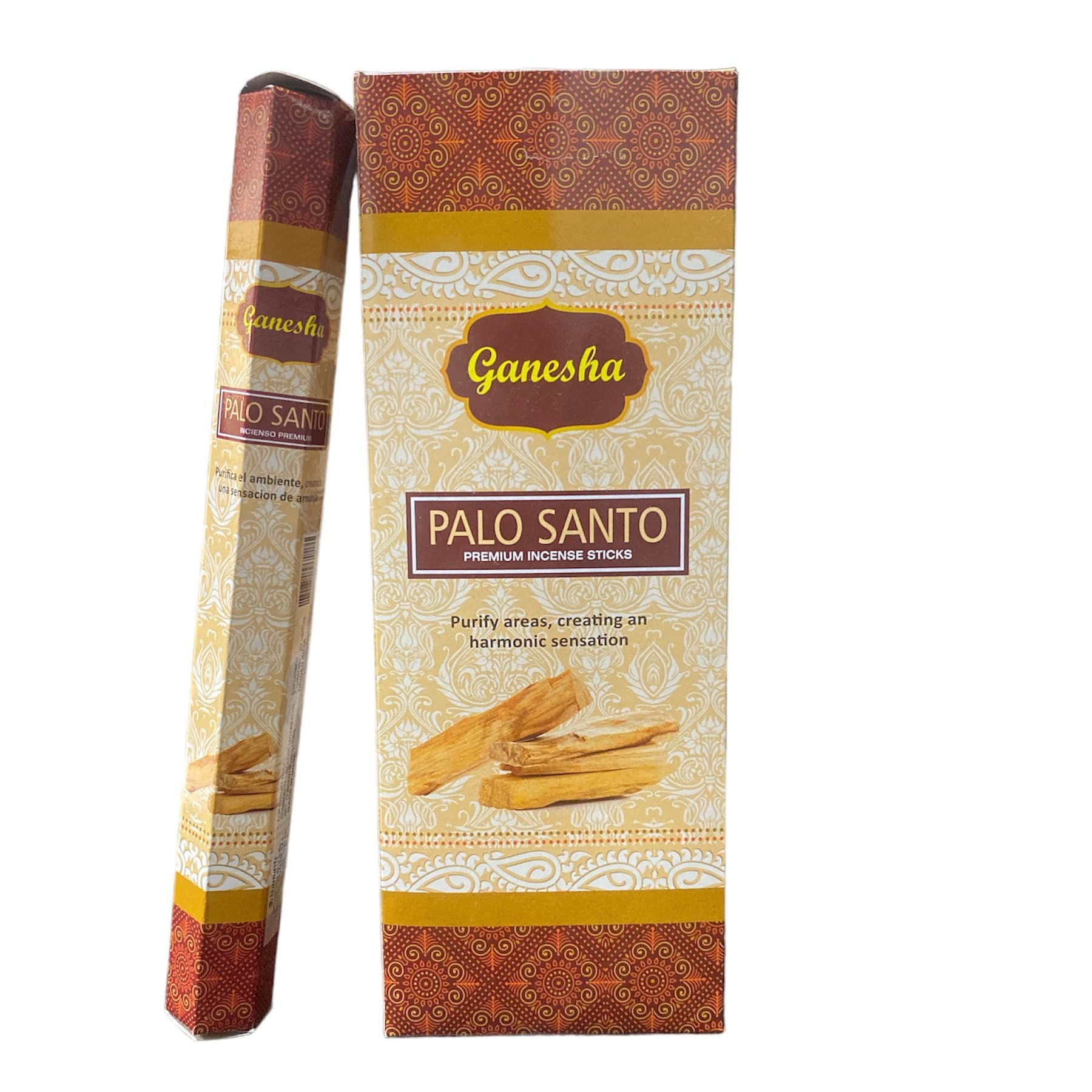 Ganesha Hexagonal - Asoka Ganesha Palo Santo