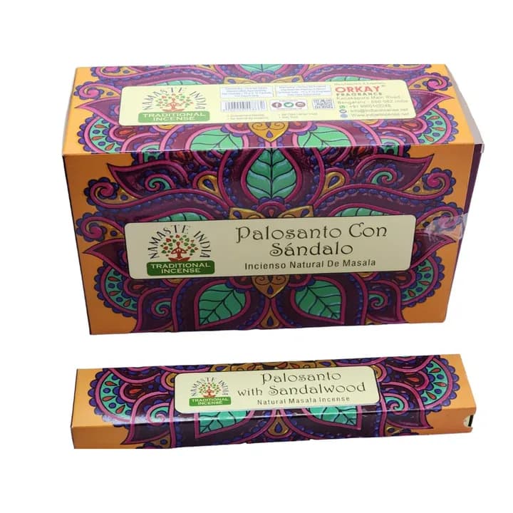 Namaste Massala - India Palo Santo con Sándalo