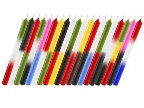 Velas largas combinadas x 100