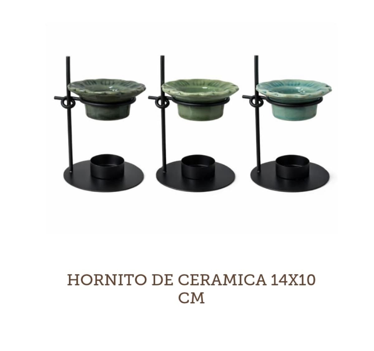 Hornito de cerámica 14x10 cm