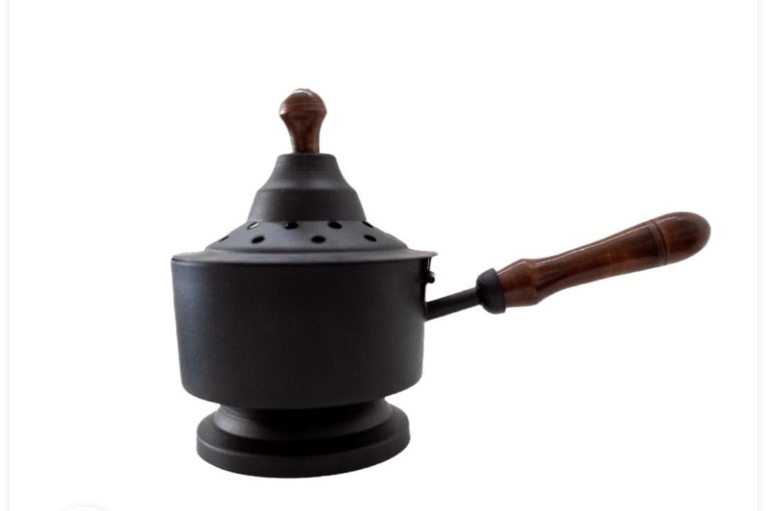 Sahumador con mango de madera XL - Sahumador Mango Madera XL