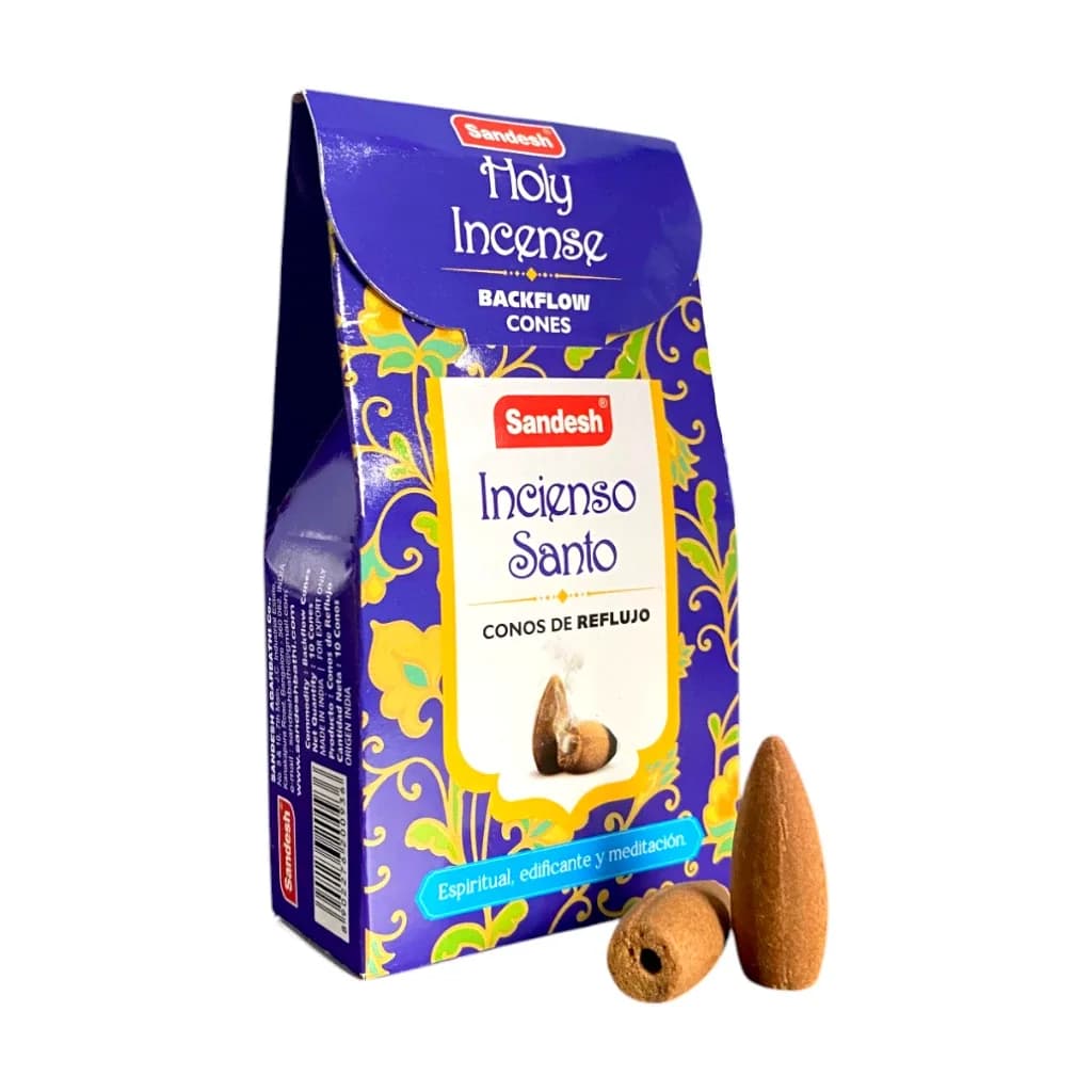Sandesh Cono - Conos Cascada Sandesh Frank Incienso