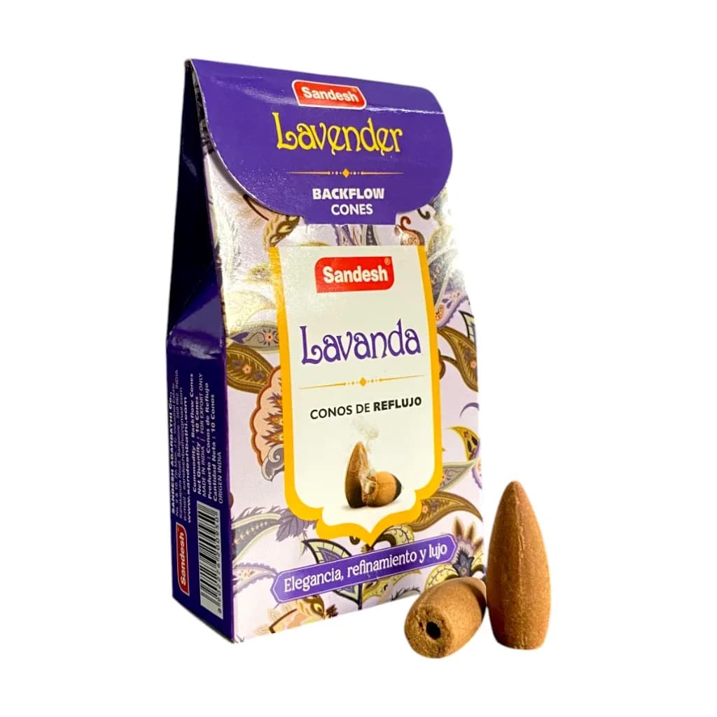 Sandesh Cono - Conos Cascada Sandesh Lavanda
