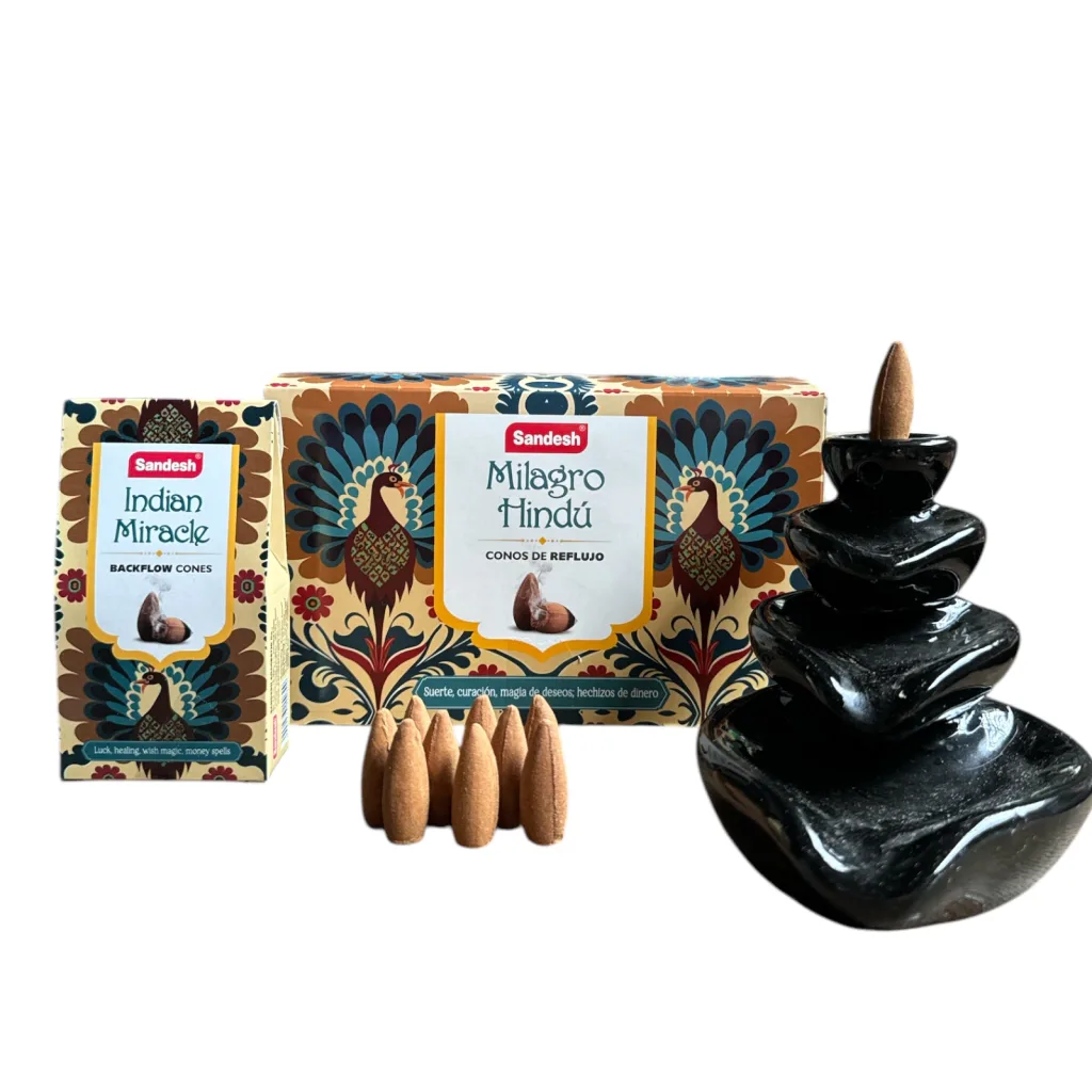 Sandesh Cono - Conos Cascada Sandesh Milagro Hindú Be368a