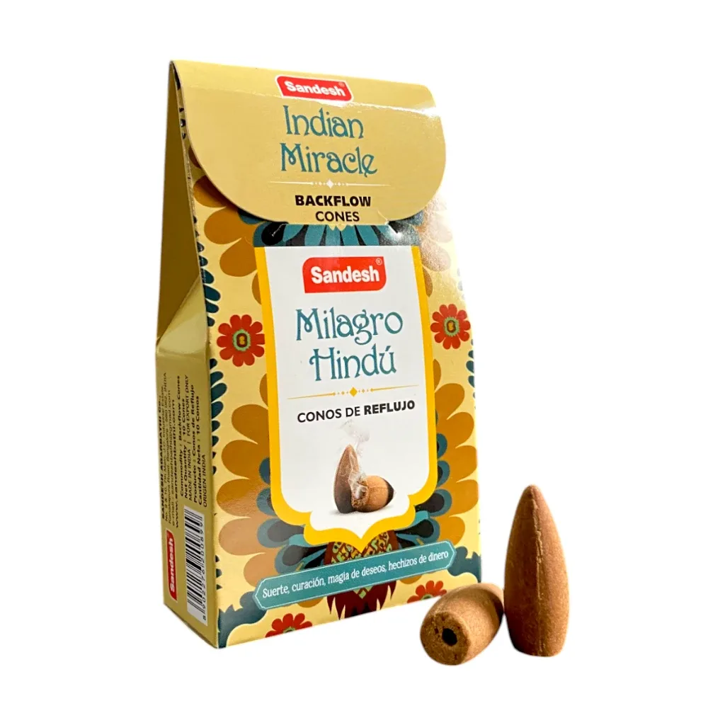 Sandesh Cono - Conos Cascada Sandesh Milagro Hindú