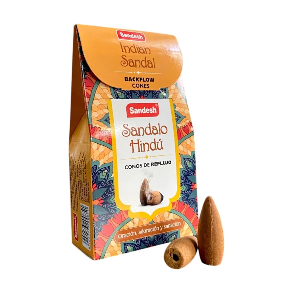 Sandesh Cono - Conos Cascada Sandesh Sándalo