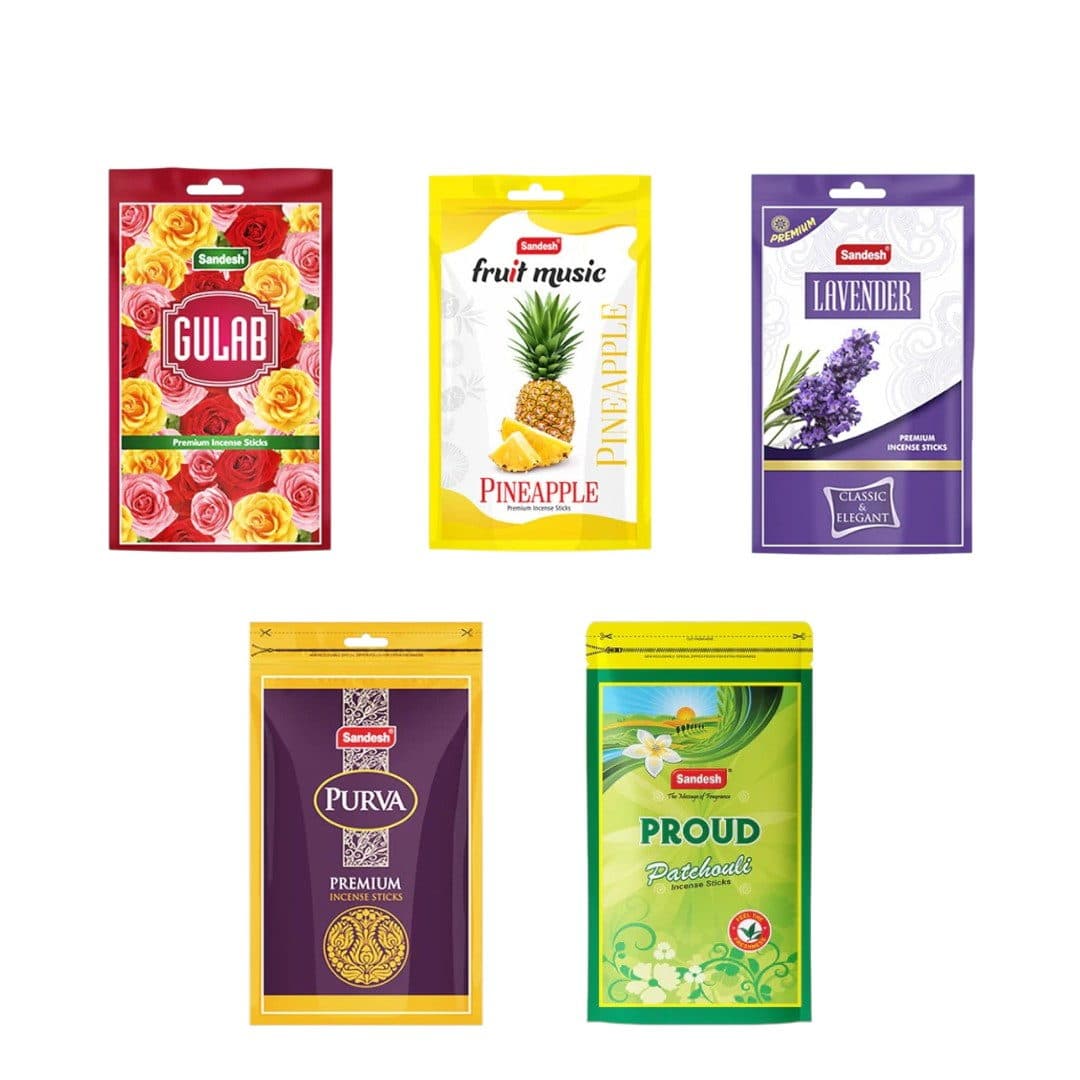 Sandesh Pouch Zipper - Sobres Sandesh Mix