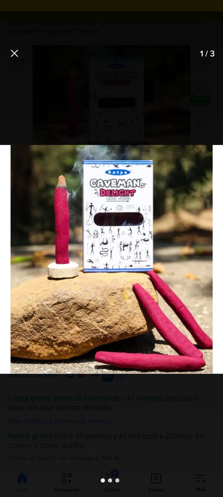 Satya Caveman Dhoop - Delight