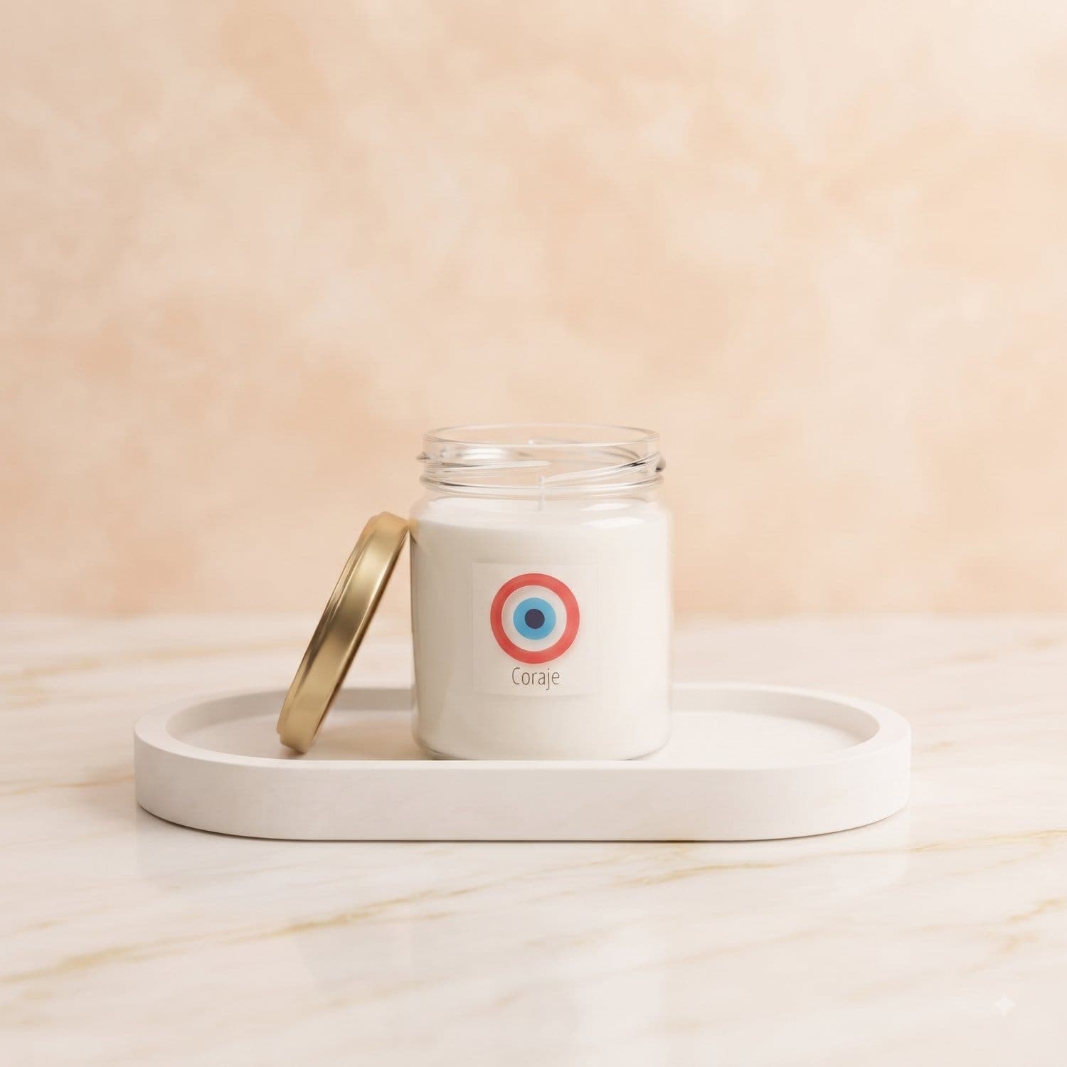 Velas perfumadas de cera de soja - Coraje 02