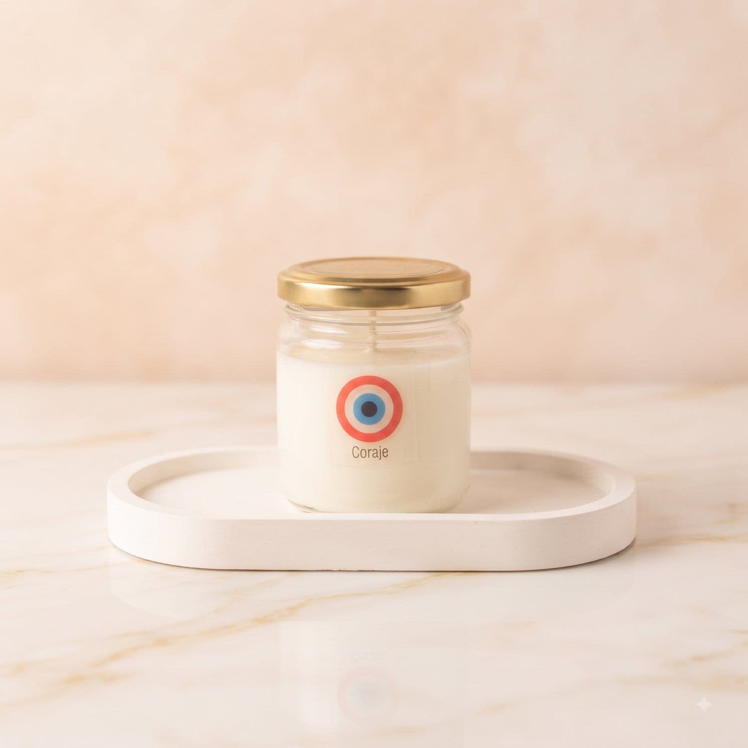 Velas perfumadas de cera de soja - Coraje